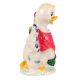 Coloful Porcelain Duck Statue