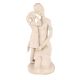 White Porcelain Mother and Daughter Figurine