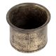 Vintage Used Holy Water Panchpatra Pot Carved