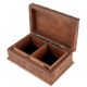 Wooden Carved Storage Box Kashmir Art