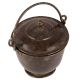 Utensil Vintage Bucket With Handle & Lid Small Size
