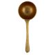 English Brass Ladle With A Deep Cup