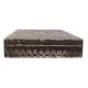 Rectangular Brass Box With Engraved Floral Border