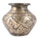 Brass Engraved Drinking Lota Pot