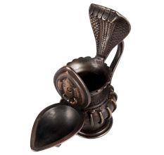 Brass Cobra Head Pot Diya Oil Lamp