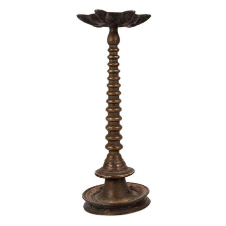 Traditional Brass Oil Lamp South Indian Deepak