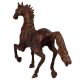Brass Galloping Statue In Copper Finish