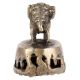 Golden Brass Elephant Figurine  Skin Scrub Foot Cleaner