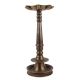 Brass 7 Wick Ceremonial Lamp In Dark Finish