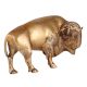 Decorative Brass Ox Statue With Antique Finish
