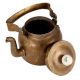 Rustic Brass Kettle For Tea And Coffee
