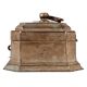 Old Brass Jewlry Box With Handle