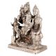 Brass Shiv Parivar Statue In Dark Finish