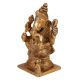 Brass Lord Ganesha Statue In Antique Finish