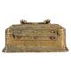 Brass Trinket Box  with Hinged Lid And Latch