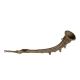 Brass Dhokra Tribal Trumpet In Dark Finish