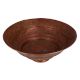 Persian Style Red Copper BowlÂ With Floral Engravings