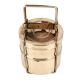Brass Two Compartment Lunch Box