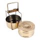 Brass Two Compartment Lunch Box