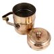 Two Tier Brass Tiffin Box With Locking System