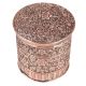 Copper Embossed Floral Design Box