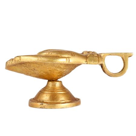 Brass Laxmi Hand Diya