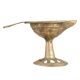 Brass Fish Diya In Antique Finish