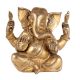 Brass Ganesha Statue Blessing Pose