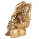 Brass Ganesha Statue Blessing Pose