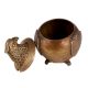 Brass Eagle Tobacco Jar Pot