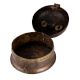 Old Brass Round Small Jewellery Box