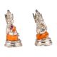 Lakshmi Ganesha Murti in Copper And Silver
