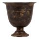 Brass Pedestal Vase For Decoration In Antique Finish
