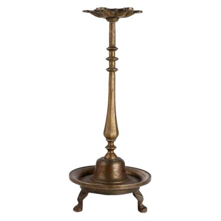 Brass Divine Fancy Oil Lamp Stand