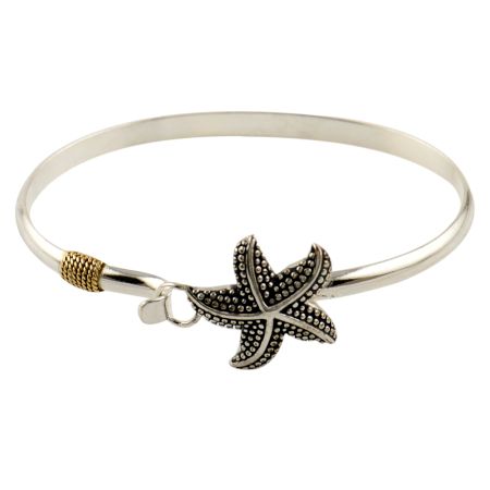 92.5 Sterling Silver Butterfly Charm Bracelet