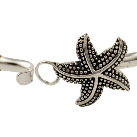 92.5 Sterling Silver Butterfly Charm Bracelet