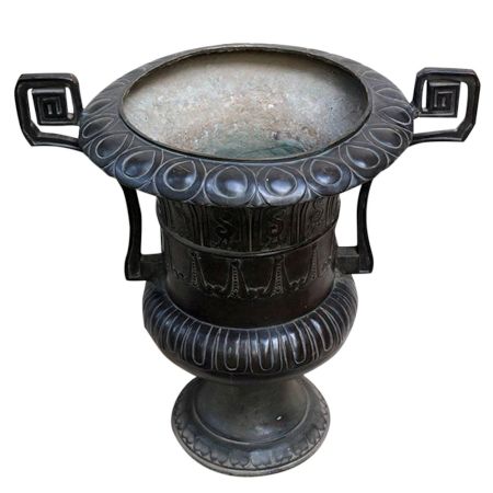 Brass European Art  Garden Flower Pot With Handles