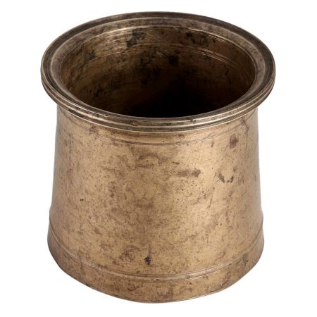 Engraved CopperÂ Bowl In Antique Gold Finish