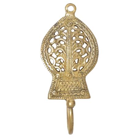 Brass Tribal LeafÂ Wall Hook