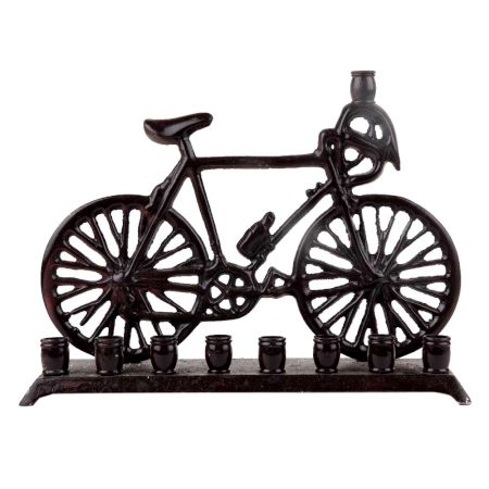 Handmade Antique Brown Brass Toy Cycle