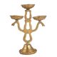 Brass 3 Branch South Indian Oil Lamp