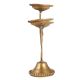 Brass 3 Branch South Indian Oil Lamp
