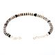92.5Â Sterling Silver Bracelet with Black Beads or Crystal