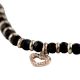 92.5 Silver Black BeadÂ Nazariya Anklet For Girls And Women