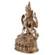 Brass Tibetan Buddhist Deity