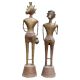 Brass Tribal Couple