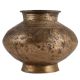 Brass Engraved Design Kalash Water Pot