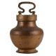 Brass Antique Glden kamandal Pot With Lid