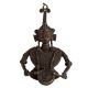 Brass Tribal Musician Figurine With Dholak