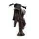 Handmade Antique Brown Brass Toy Bike On Stand
